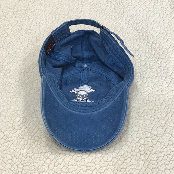 OTTO Collection Skull / Bones Baseball Cap Hat is a classic 6-panel design - Picture 11 of 15